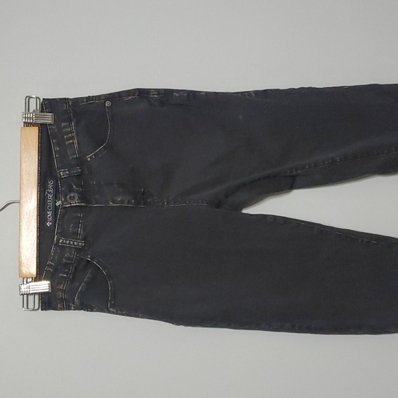 Love Culture jeans women's size 3 black tannish distressed areas distressing - Picture 4 of 14